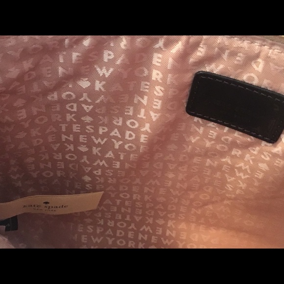 New Kate Spade Glitter Gold Sparkle Gia Tote Bag. - Picture 5 of 8